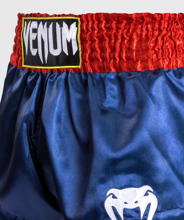 Venum Muay Thai Classic Navy Blue/red hlačke za tajski boks