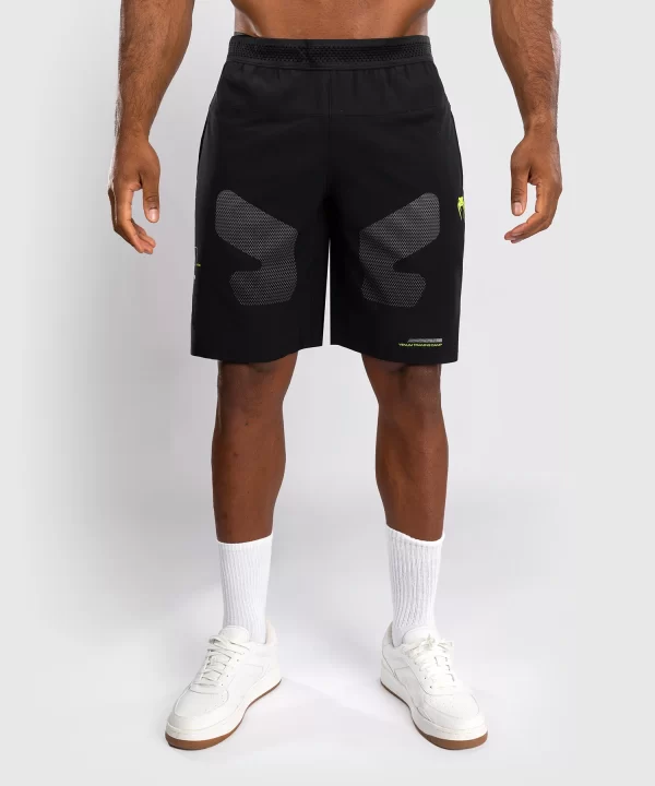 Venum Training Camp 4.0 Black/Neo Green Hlačke Za Trening