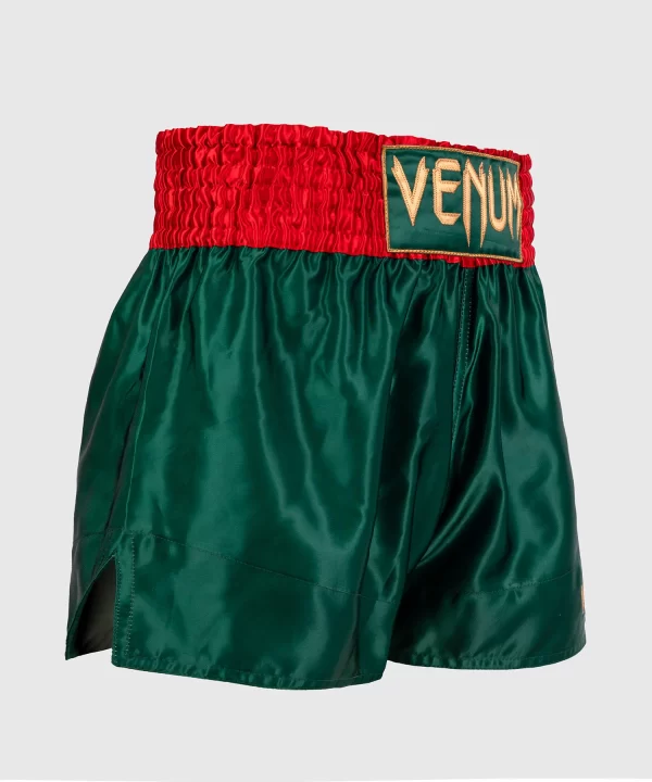Venum Muay Thai Classic Deep Forest Green hlačke za tajski boks