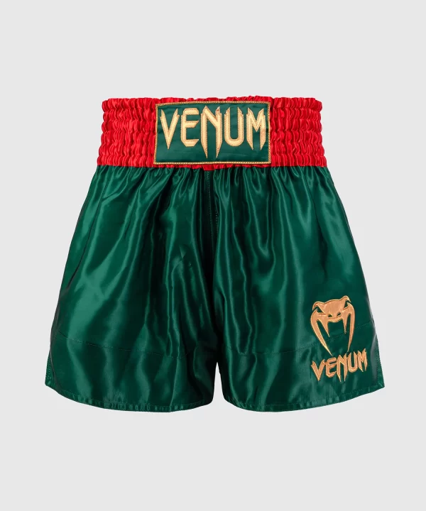 Venum Muay Thai Classic Deep Forest Green hlačke za tajski boks