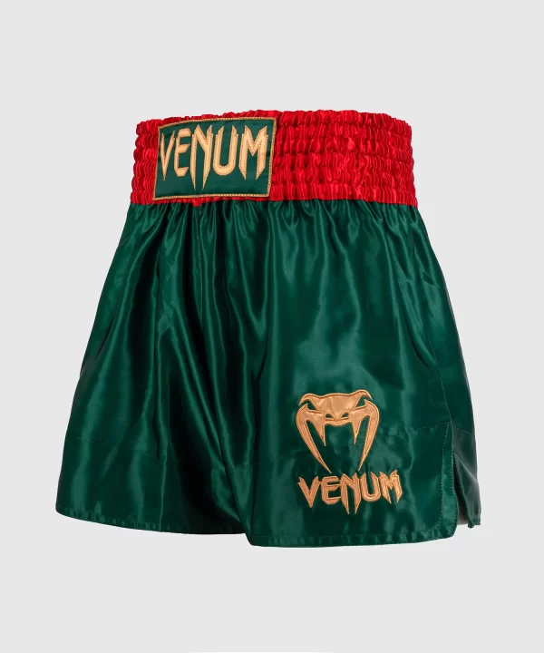 Venum Muay Thai Classic Deep Forest Green hlačke za tajski boks