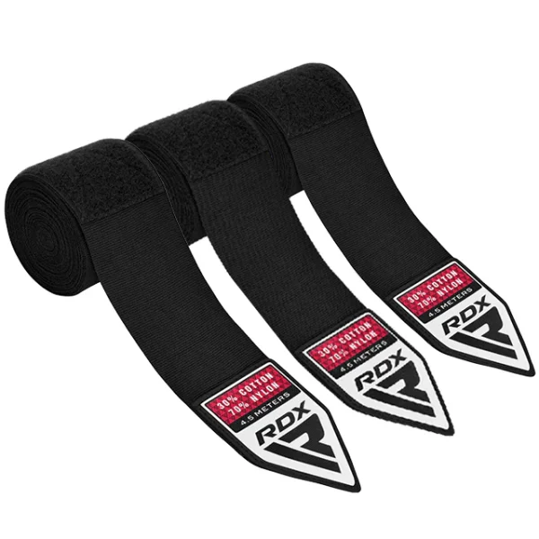3 Pack RDX RB Gel Black bandaže