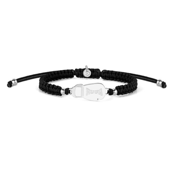 RUPA x Sailbrace Braided I Silver I Zapestnica