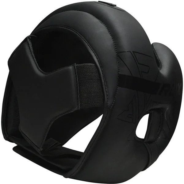 RDX F6 Kara Matte/Black kaciga
