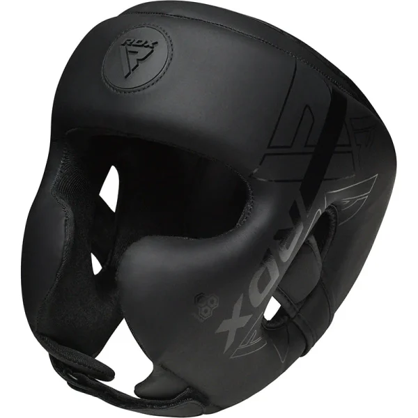 RDX F6 Kara Matte/Black kaciga