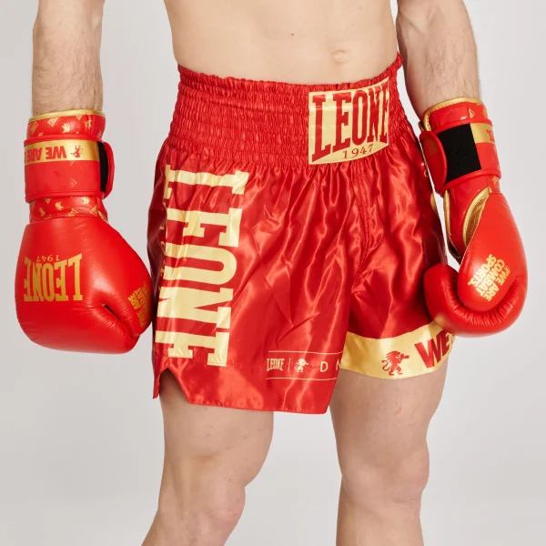 Leone 1947 Kick-Thai AB966 Red hlačke