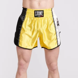 Leone 1947 Training Thai AB760 Yellow hlačke za tajski boks