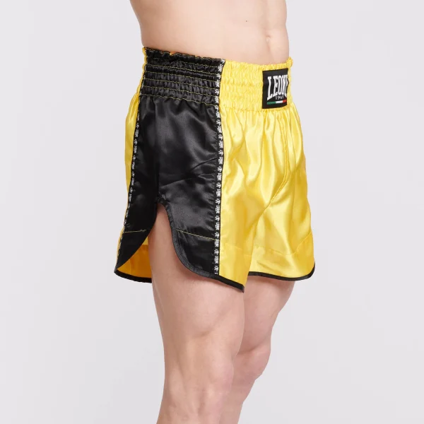 Leone 1947 Training Thai AB760 Yellow hlačke za tajski boks