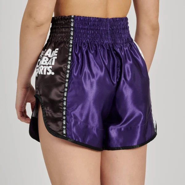 Leone 1947 Training Thai AB760 Dark Purple hlačke za tajski boks