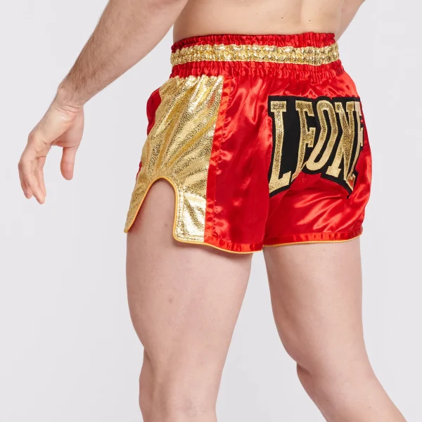 Leone 1947 Thai Khao Lak AB876 Red hlačke za tajski boks