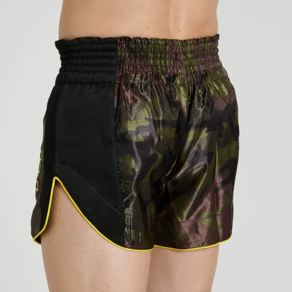 Leone 1947 Camo Fight AB880 Green hlačke za tajski boks