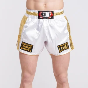 Leone 1947 Thai Khao Lak AB876 White hlačke za tajski boks