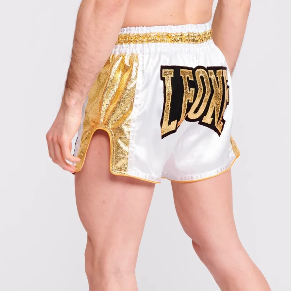 Leone 1947 Thai Khao Lak AB876 White hlačke za tajski boks