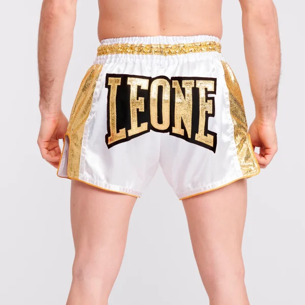 Leone 1947 Thai Khao Lak AB876 White hlačke za tajski boks