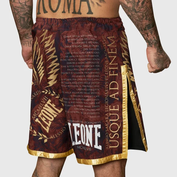 Leone 1947 AB790 Legionarivs II Bordeaux hlačke za MMA