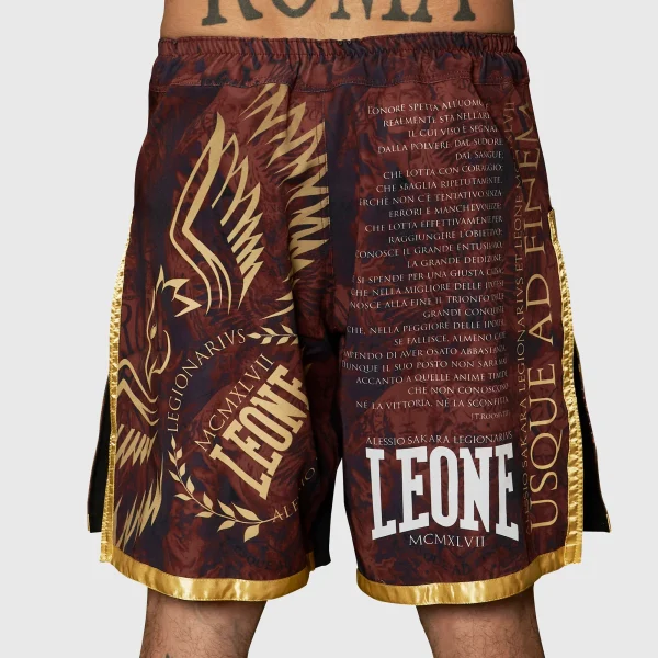 Leone 1947 AB790 Legionarivs II Bordeaux hlačke za MMA