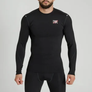 Leone 1947 AB909 Primal Instinct Black Rashguard Dolg Rokav