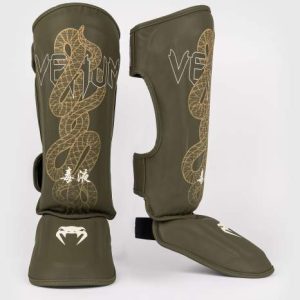 Venum Serpenti Khaki/Bronze/Ivory Ščitniki za golen in nart
