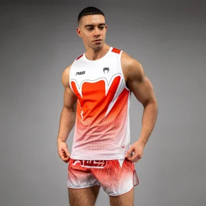 Venum x RWS 2.0 Dry Tech White/Red Majica Brez Rokavov