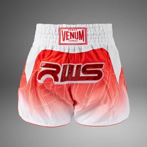 Venum x RWS 2.0 White/Red Hlačke Za Tajski Boks