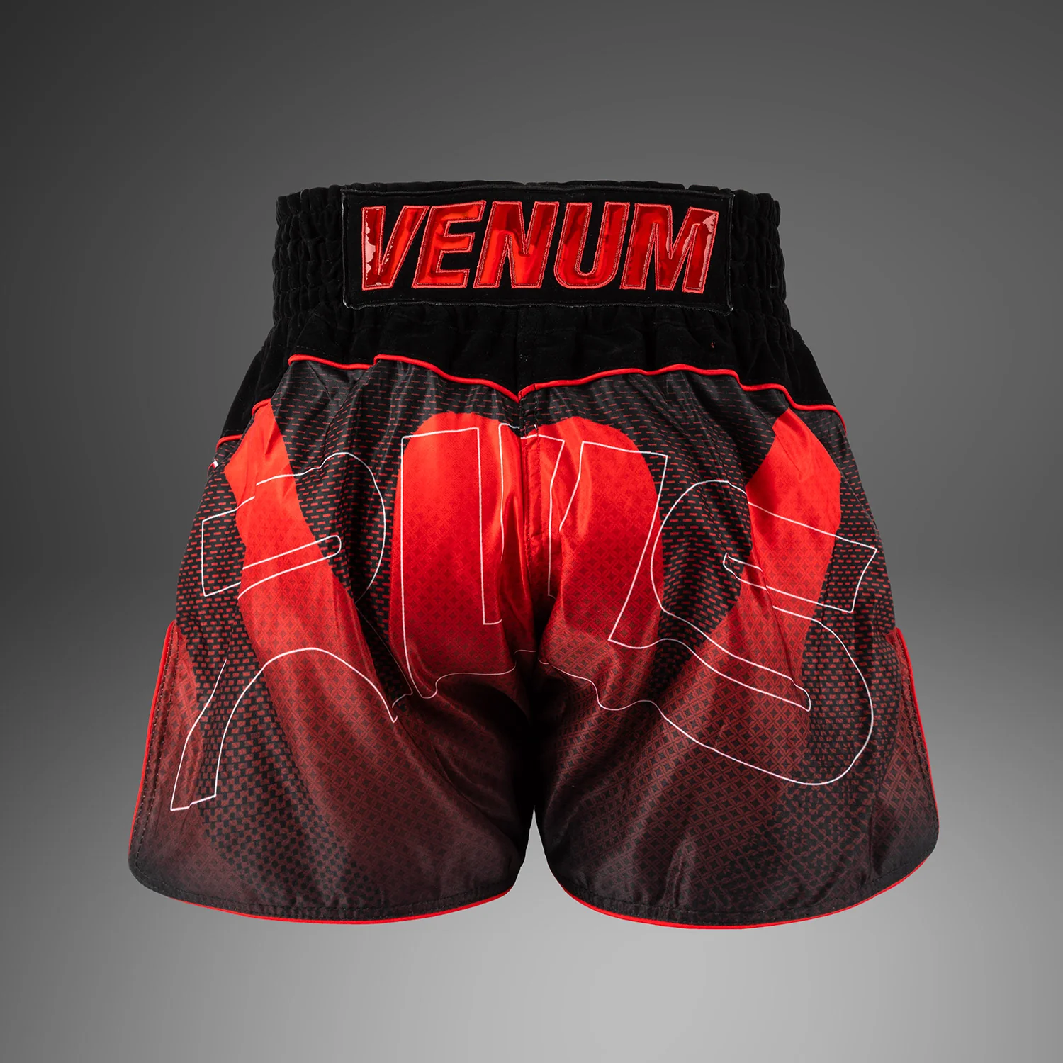 Venum x RWS 2.0 Black/Red Hlačke Za Tajski Boks