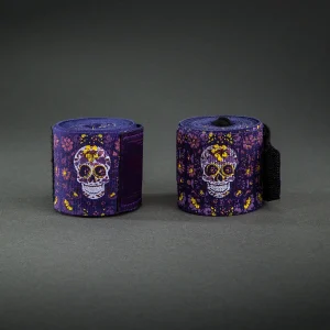 Venum Santa Muerte Dark Purple Bandaže