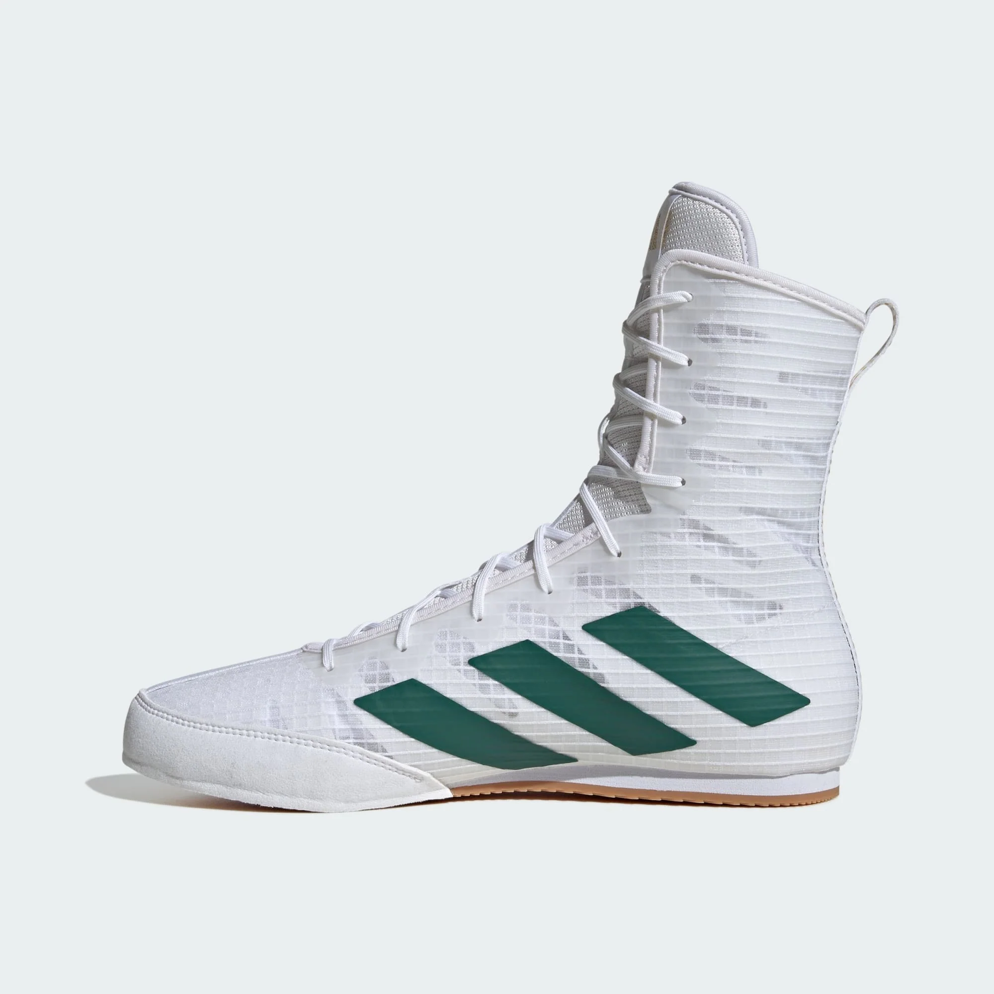 Adidas Box Hog 4 White/Green Boksačke Cipele
