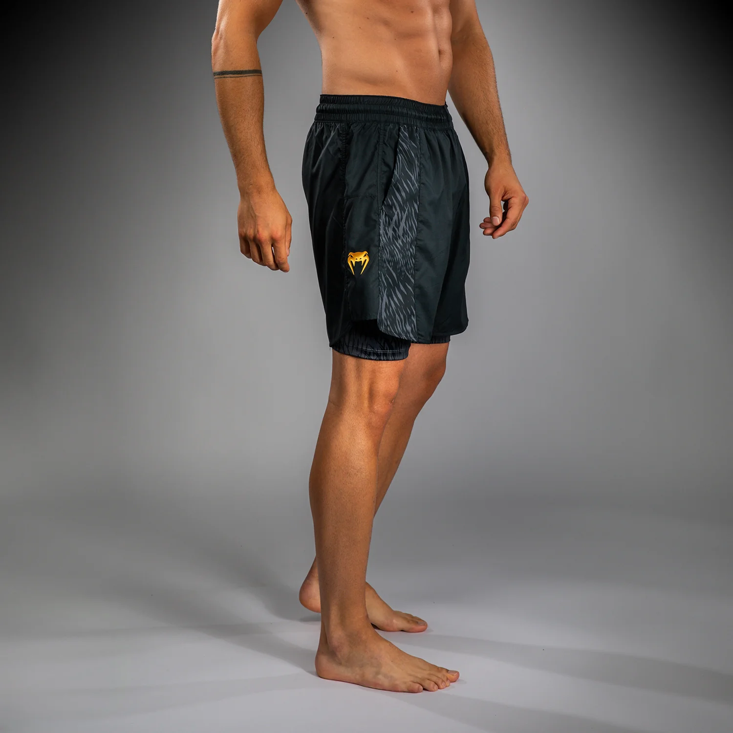 Venum x Chimaev Black/Grey Hlačke Za Trening