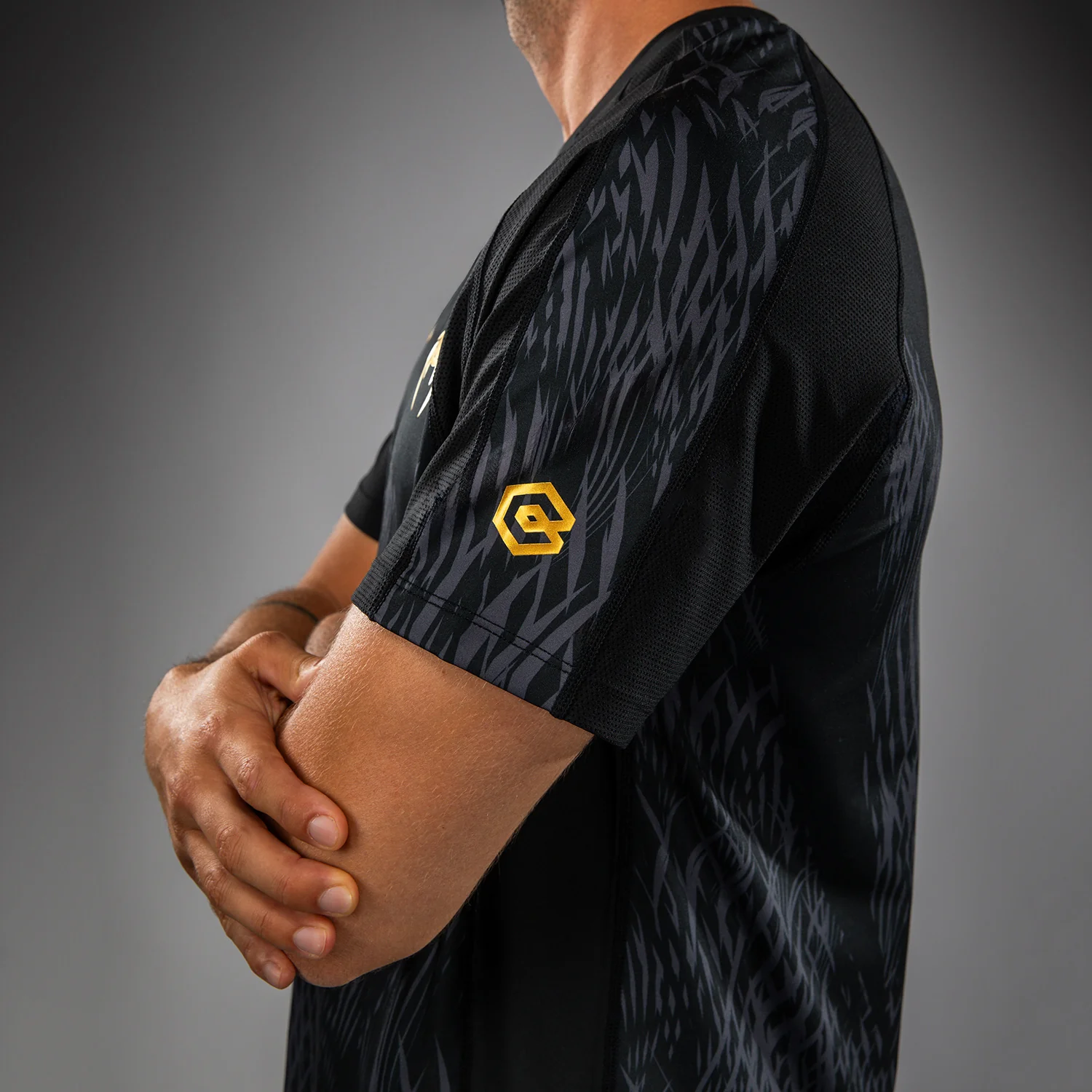 Venum x Chimaev Dry Tech Black/Grey Majica