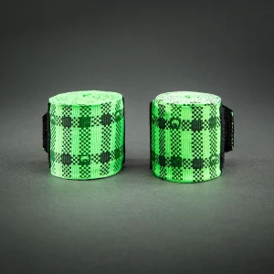 Venum Tartan Neon Green Bandaže