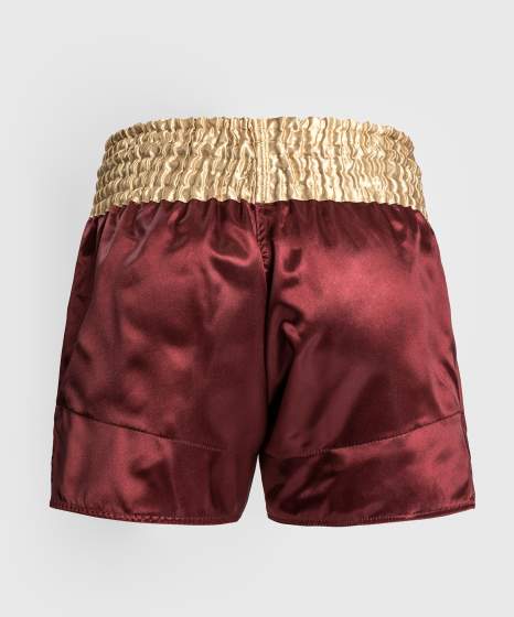 Venum Muay Thai Classic Burgundy/Gold/White hlačke za tajski boks