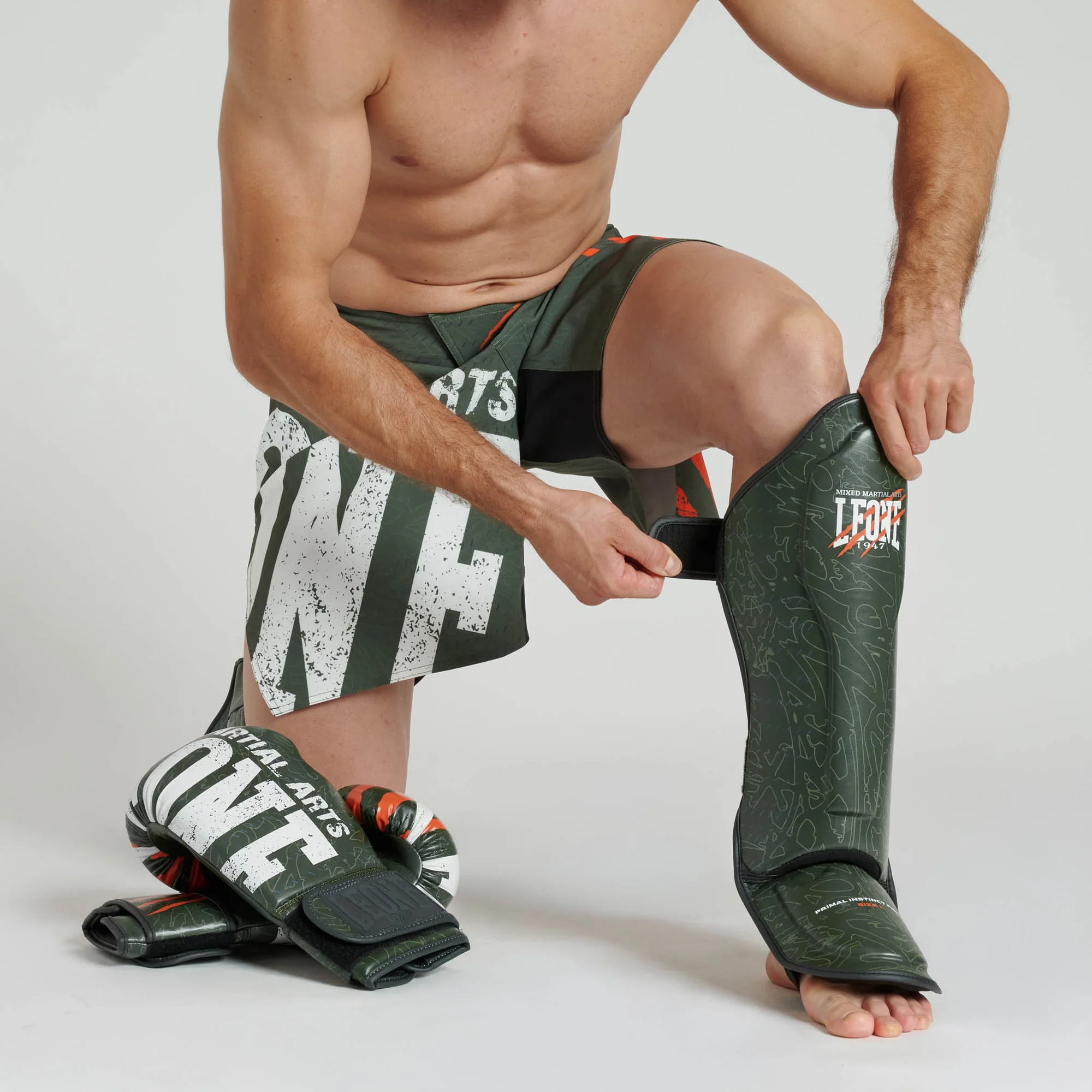Leone 1947 AB945 Primal Instinct Green MMA Hlačke
