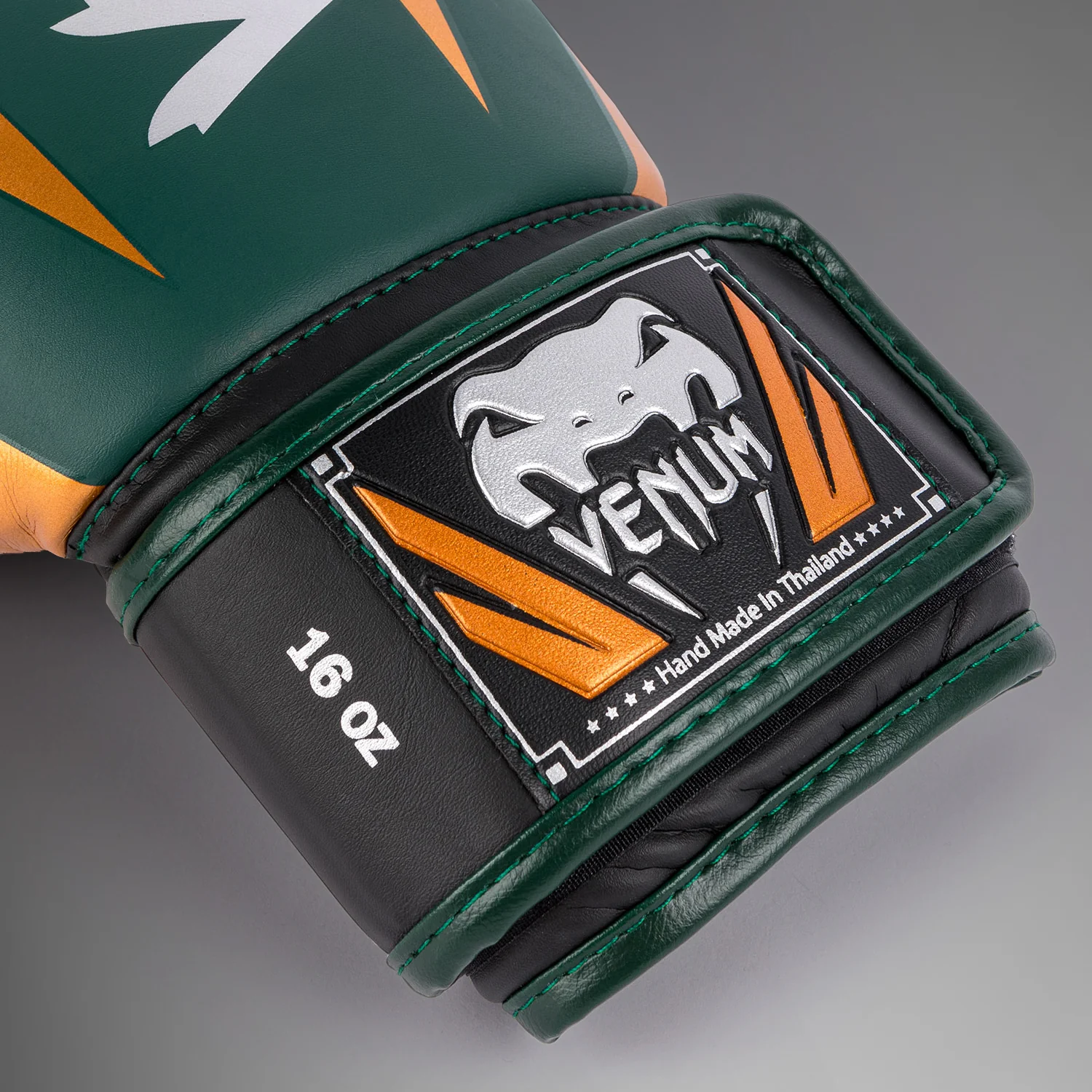 Venum Elite Green/Bronze/Silver Rokavice